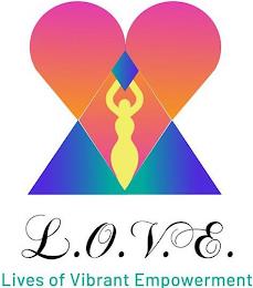 L.O.V.E. LIVES OF VIBRANT EMPOWERMENT trademark