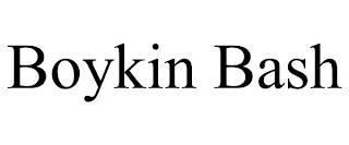 BOYKIN BASH trademark