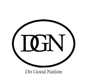 DGN DO GOOD NATION trademark