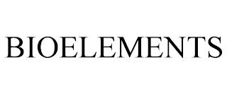 BIOELEMENTS trademark