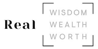 REAL WISDOM WEALTH WORTH trademark