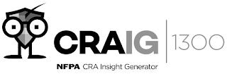 CRAIG 1300 NFPA CRA INSIGHT GENERATOR trademark