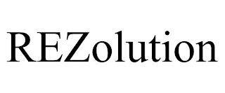 REZOLUTION trademark