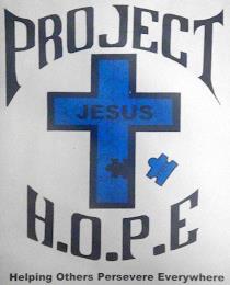 PROJECT H.O.P.E. HELPING OTHERS PERSEVERE EVERYWHERE trademark