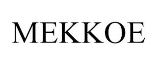 MEKKOE trademark