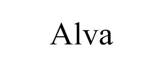 ALVA trademark