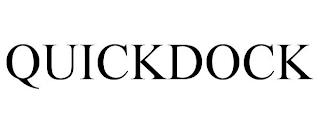 QUICKDOCK trademark