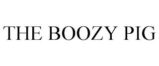 THE BOOZY PIG trademark