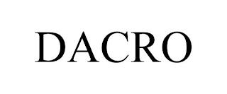 DACRO trademark