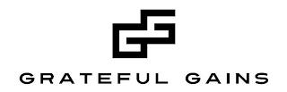 GG GRATEFUL GAINS trademark