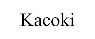 KACOKI trademark