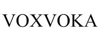 VOXVOKA trademark