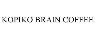 KOPIKO BRAIN COFFEE trademark