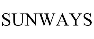 SUNWAYS trademark