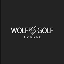 WOLF GOLF TOWELS trademark