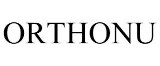 ORTHONU trademark