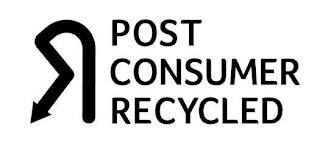 R POST CONSUMER RECYCLED trademark