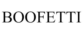 BOOFETTI trademark