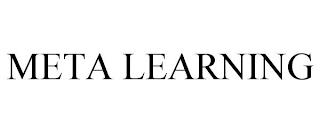 META LEARNING trademark