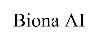 BIONA AI trademark