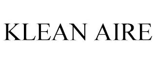 KLEAN AIRE trademark