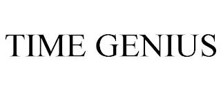 TIME GENIUS trademark