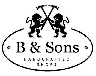 B & SONS HANDCRAFTED SHOES trademark