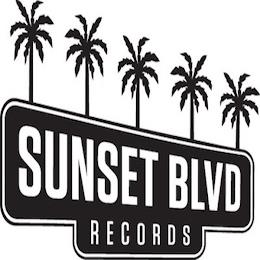 SUNSET BLVD RECORDS trademark