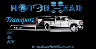 MOTORHEAD TRANSPORT LLC DOT: MCI: GVTW: WWW.MOTORHEADGURUS.COM trademark