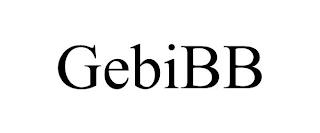 GEBIBB trademark