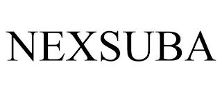 NEXSUBA trademark