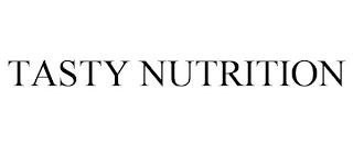 TASTY NUTRITION trademark