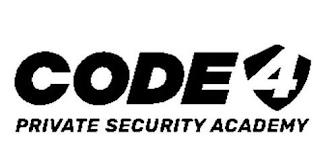 CODE 4 PRIVATE SECURITY ACADEMY trademark