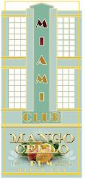 MIAMI CLUB MANGO CELLO FLAVORED 750ML RUM 56 PROOF 28%ALC. /VOL MIAMI USA trademark