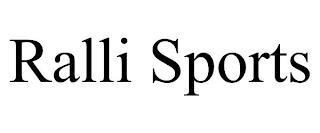 RALLI SPORTS trademark