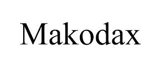 MAKODAX trademark