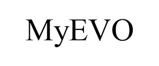 MYEVO trademark