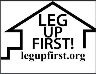 LEG UP FIRST! LEGUPFIRST.ORG trademark