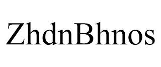 ZHDNBHNOS trademark