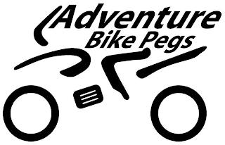 ADVENTURE BIKE PEGS trademark