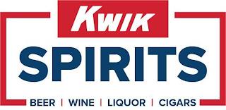 KWIK SPIRITS BEER WINE LIQUOR CIGARS trademark