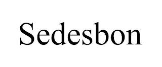 SEDESBON trademark