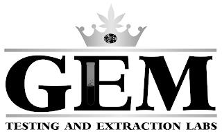 GEM TESTING AND EXTRACTION LABS trademark