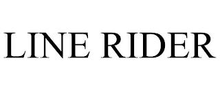 LINE RIDER trademark