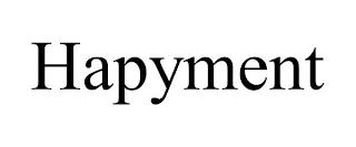 HAPYMENT trademark