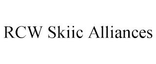 RCW SKIIC ALLIANCES trademark