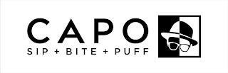 CAPO SIP + BITE + PUFF trademark