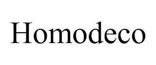 HOMODECO trademark