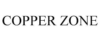 COPPER ZONE trademark