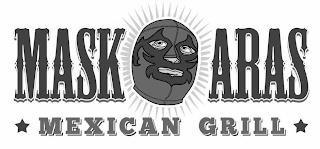 MASK ARAS MEXICAN GRILL trademark